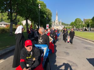 Ordre de malte de monaco - Pélerinage à Lourdes 2018
