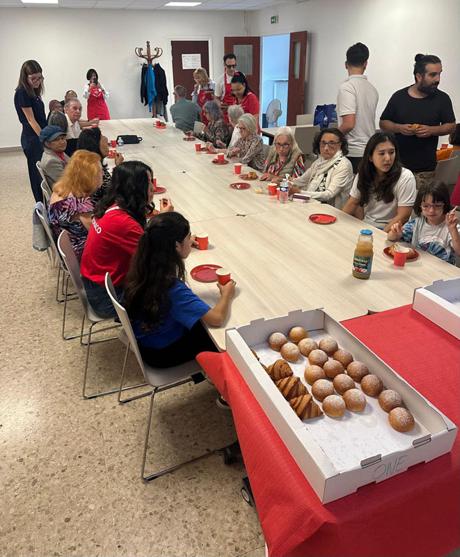 1 – Premier petit déjeuner solidaire